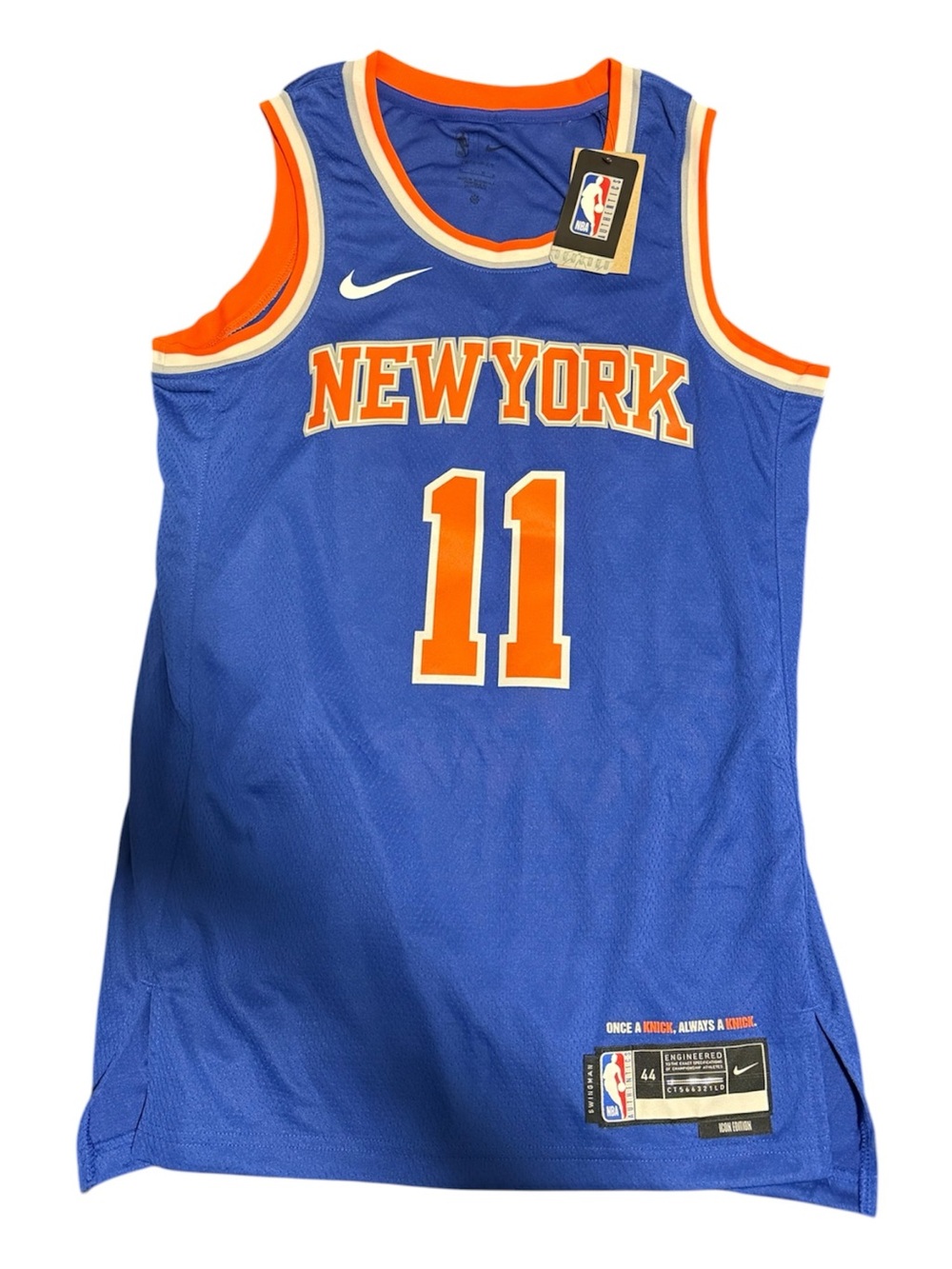 Nike Blue & Orange New York Basketball Jersey #11